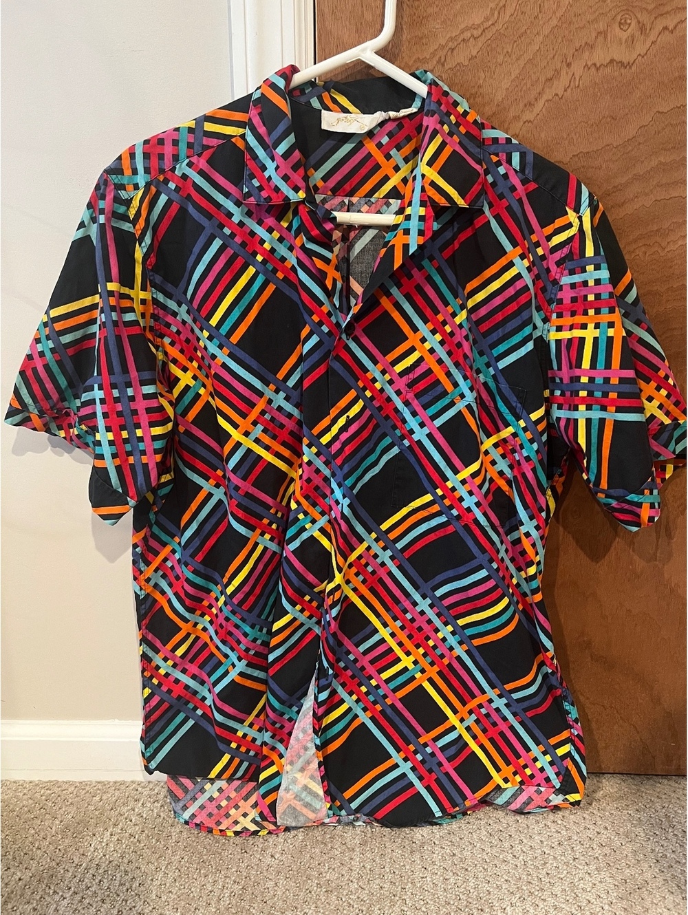 Vintage Gottex Multicolored Button Down Shirt